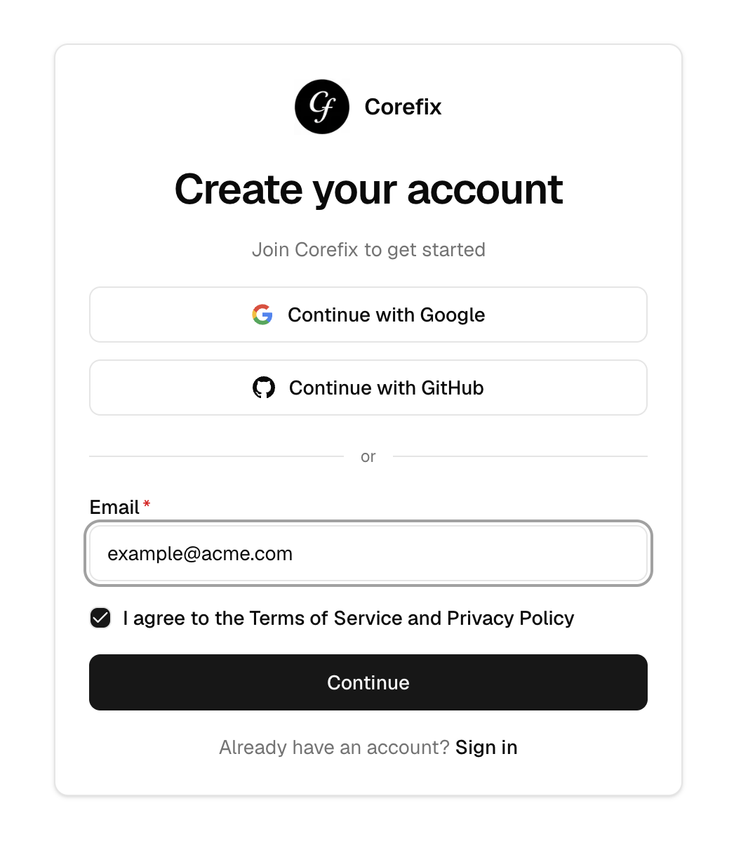Custom Email